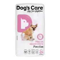 Fralda Higiênica Descartável Para Cachorro Fêmea M Kit 24 Unidades Fralda Higiênica Descartável Para Cachorro Fêmea M Kit 24 Unidades
