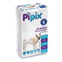Fralda Higiênica Descartável Para Cães G Pipix Macho 6 Unidades Fralda Higiênica Descartável Para Cães G Pipix Macho 6 Unidades