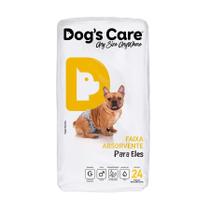Fralda Higiênica Dogs Care Ecofralda para Cães Machos 24 unidades - Tamanho G - Dog's Care