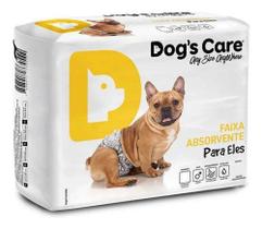 Fralda Higiênica Eco Dogs Care Para Cães Machos 24 Unidades - Tamanho G - Dogs Care - Dog's Care