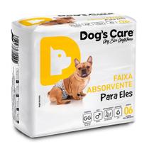 Fralda Higienica Gg Para Macho Dogs Care C/6 Unidades