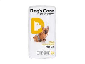 Fralda Higiênica P/cães Macho Dog's Care 48 Unidades Tam G