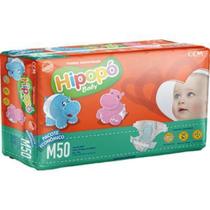 Fralda Hipopo Baby Economica - M 50 unidades - CCM INDUST