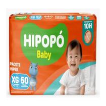 Fralda Hipopó Baby Hiper XG 50 Unidades Fralda Hipopó Baby Hiper XG 50 Unidades