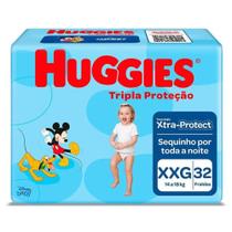 Fralda Huggies Disney Mega Tripla Proteção XXG 32 Unidades