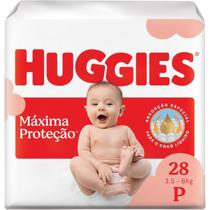 Fralda Huggies Máxima Proteção P com 28 Undades Fralda Huggies Máxima Proteção P com 28 Undades