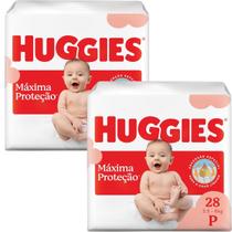 Fralda Huggies Máxima Proteção P com 56 Unidades