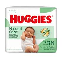 Fralda Huggies Natural Care Jumbo Rn Com 18