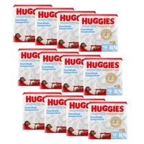 Fralda huggies natural care RN recém nascido com 12 pacotes Fralda huggies natural care RN recém nascido com 12 pacotes