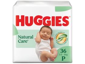 Fralda Huggies Premium Natural Care Tam. P Fralda Huggies Premium Natural Care Tam. P