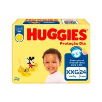 Fralda Huggies Protecao Dia Com 24 Xxg Jumbo