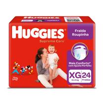 Fralda Huggies Roupinha Supreme Care XG 24 Unidades