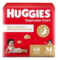 Fralda Huggies Supreme Care Disney Baby M 40 unidades