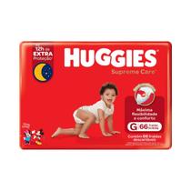 Fralda Huggies supreme care hiper G