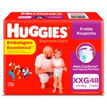 Fralda Huggies Supreme Care Hiper XXG 48 Tiras