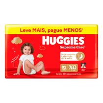 Fralda Huggies Supreme Care Max XG 82 unidades