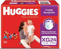 Fralda HUGGIES Supreme Care Roupinha XG Pacote 24 Unidades