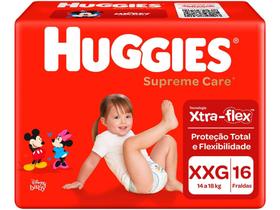 Fralda Huggies Supreme Care - Tam. XXG 14 a 18kg 16 Unidades