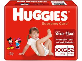 Fralda Huggies Supreme Care - Tam. XXG 14 a 18kg 52 Unidades Fralda Huggies Supreme Care - Tam. XXG 14 a 18kg 52 Unidades