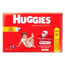 Fralda Huggies Supreme Care Tamanho XXG 140 Fraldas Descartáveis