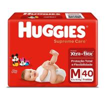 Fralda Huggies Supreme Care Xtra-Flex M 40 Unidades Fralda Huggies Supreme Care Xtra-Flex M 40 Unidades