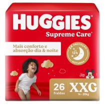 Fralda Huggies Supreme Care XXG - 26 Tiras