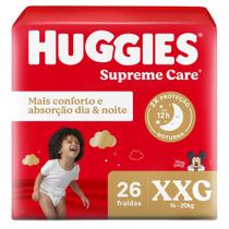 Fralda Huggies Supreme Care XXG 26 Unidades
