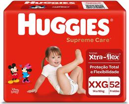 Fralda Huggies Supreme Care XXG 52 Unidades
