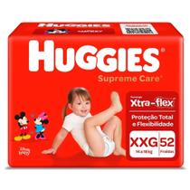 Fralda Huggies Supreme Care Xxg - 52 Unidades