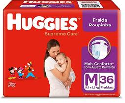 Fralda Huggies Supreme Care
