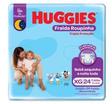 Fralda huggies tripla prot. roup. xg - 24und
