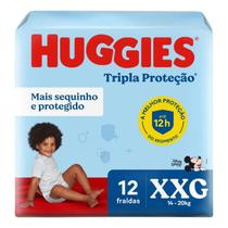 Fralda Huggies Tripla Proteção Disney Jumbinho XXG com 12 Unidades Fralda Huggies Tripla Proteção Disney Jumbinho XXG com 12 Unidades