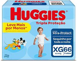 Fralda Huggies Tripla Proteção Hiper XG 66un