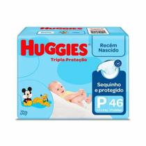 Fralda huggies tripla proteção mega p 46un