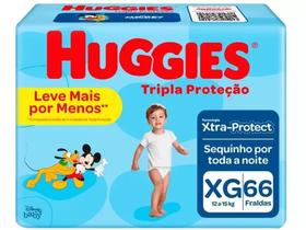 Fralda Huggies Tripla Proteção Pacote Hiper Econômico