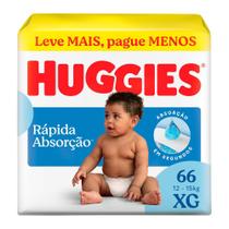 Fralda Huggies Tripla Proteção Tamanho XG Pacote Hiper 66 Fraldas Leve Mais Pague Menos Fralda Huggies Tripla Proteção Tamanho XG Pacote Hiper 66 Fraldas Leve Mais Pague Menos