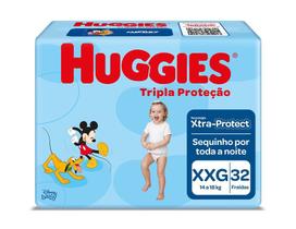 Fralda Huggies Tripla Proteção XXG 32 Unidades