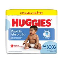 Fralda huggies tripla proteço mega (tamanho a escolher)