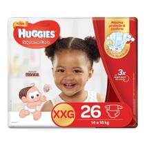 Fralda Huggies Turma Mônica Supreme Care XXG - 26 Unidades