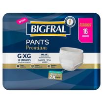 Fralda Incontinência Bigfral Pants Unissex Premium G/XG 16un - Softys