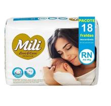 Fralda Inf Mili Love E Care Premium RN 18Uni-Mili