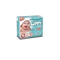 Fralda infantil baby g (pct c/70 unds) - lippy