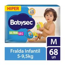 Fralda Infantil Babysec Hiper 1 Pacote Tamanho M Fralda Infantil Babysec Hiper 1 Pacote Tamanho M
