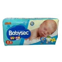 Fralda Infantil Babysec Ultra Sec P com 30 unidades