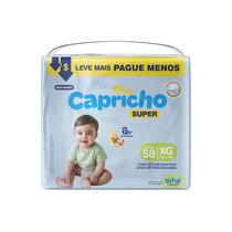 Fralda Infantil Capricho Super XG com 58 unidades