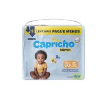 Fralda Infantil Descartável Capricho Baby Híper 1 Pacote