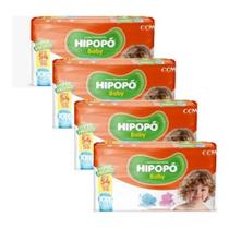 Fralda infantil Hipopo 4 Pacotes Hiper Tamanho XXG - 216 Unidades Fralda infantil Hipopo 4 Pacotes Hiper Tamanho XXG - 216 Unidades