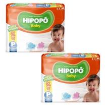 Fralda infantil Hipopo Hiper 2 Pacotes Tamanho P Com 188 Unidades Fralda infantil Hipopo Hiper 2 Pacotes Tamanho P Com 188 Unidades