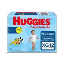 Fralda Infantil Huggies Tripla Proteção XG 12un
