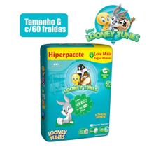 Fralda infantil Looney Tunes pacote Hiper - Carta Fabril